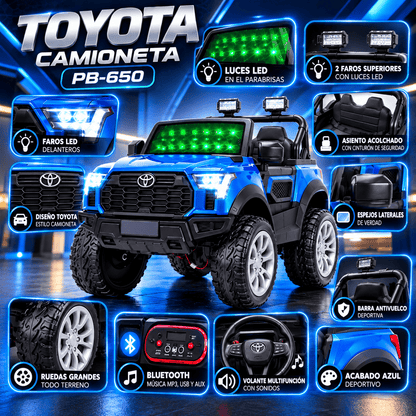 🔥🛻TOYOTA CAMIONETA PARA NIÑOS🛻🔥