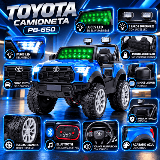 🔥🛻TOYOTA CAMIONETA PARA NIÑOS🛻🔥